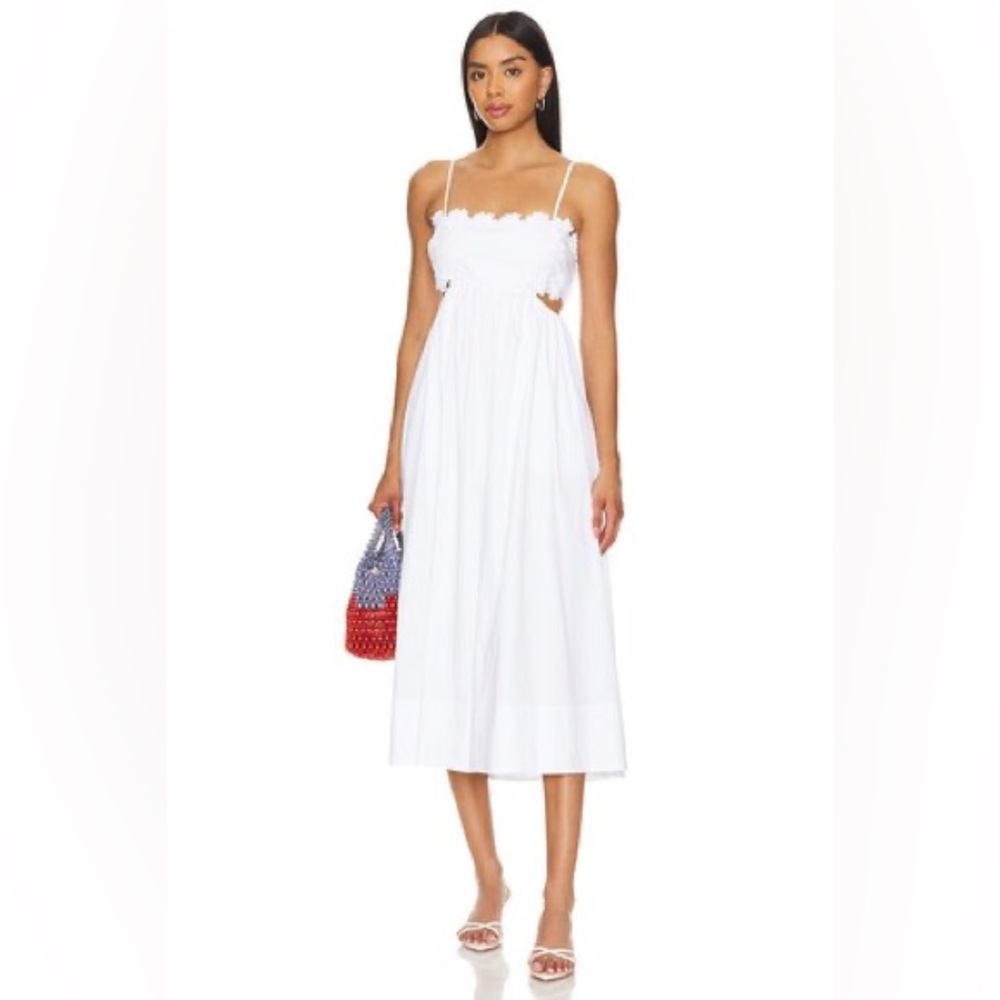 Likely White Midi Dress